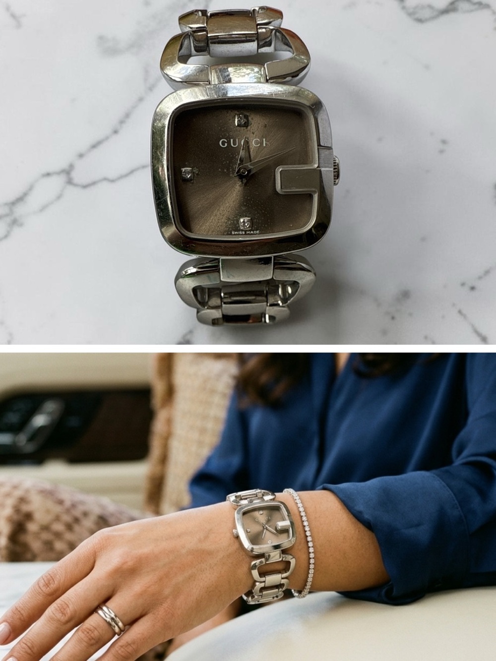 Gucci 125.5 G-Gucci Stainless Steel Watch